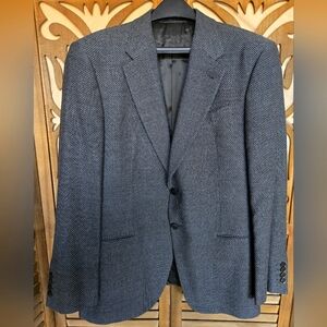 Armani Collezioni Mens Suit Blazer Gray Size 42R
